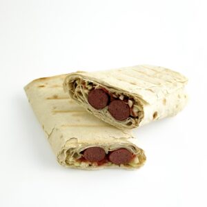 Шаурма з мисливськими ковбасками