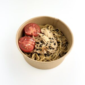 Локшина з куркою теріякі