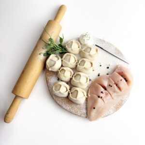 Манти з куркою