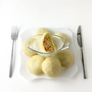 Галушки з куркою
