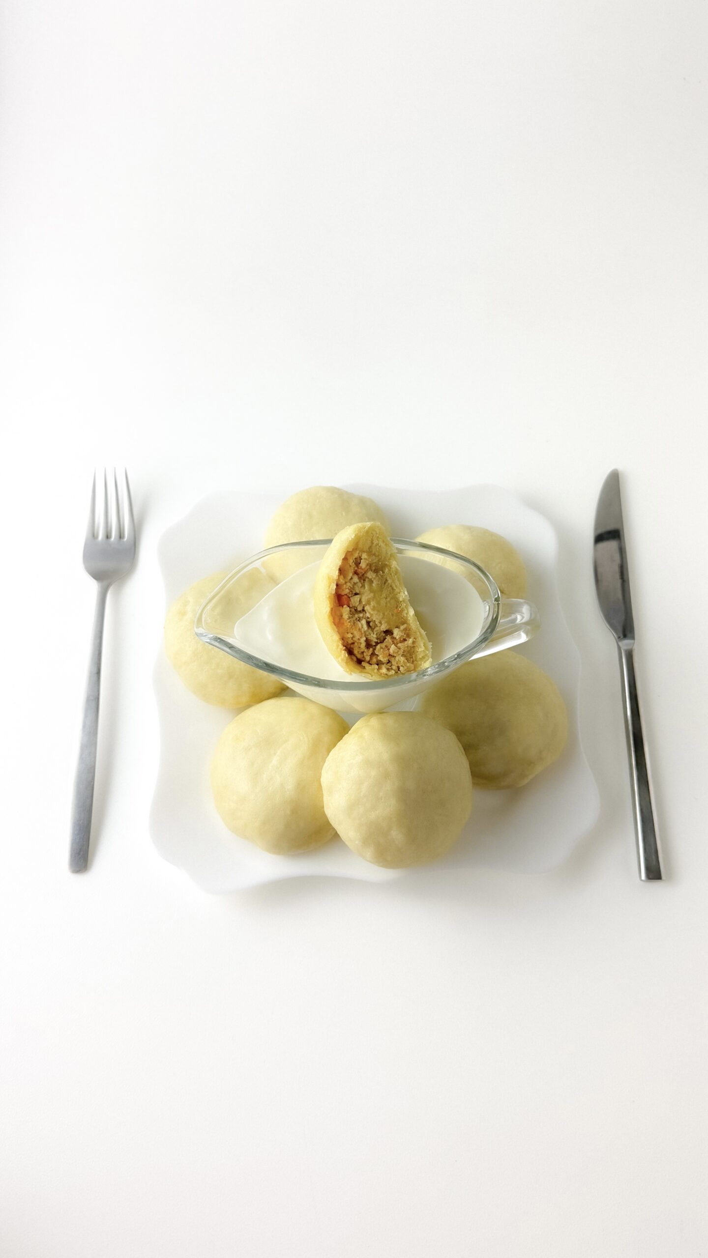 Галушки з куркою